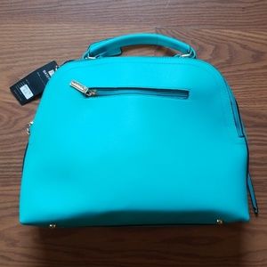 New turquoise large purse